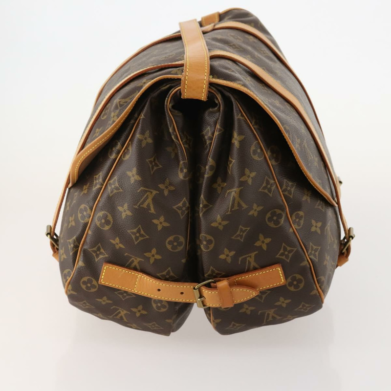 【日本直送】路易威登 Monogram Saumur 43 肩背包 M42252 LV Auth YKZ745A-2