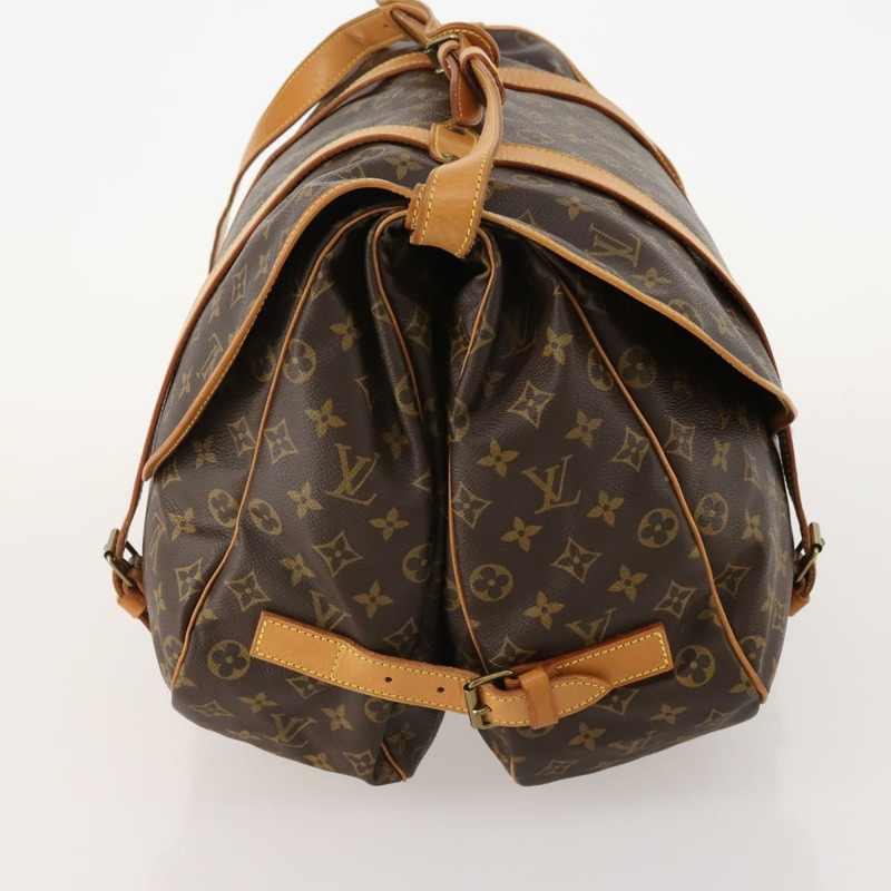 【日本直送】路易威登 Monogram Saumur 43 肩背包 M42252 LV Auth YKZ745A-3