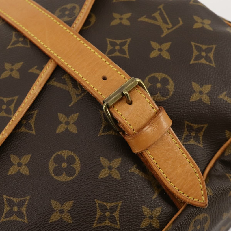 【日本直送】路易威登 Monogram Saumur 43 肩背包 M42252 LV Auth YKZ745A-10