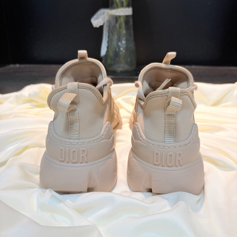 Dior/迪奧 D-Connect藕粉色老爹鞋 37.5碼-2