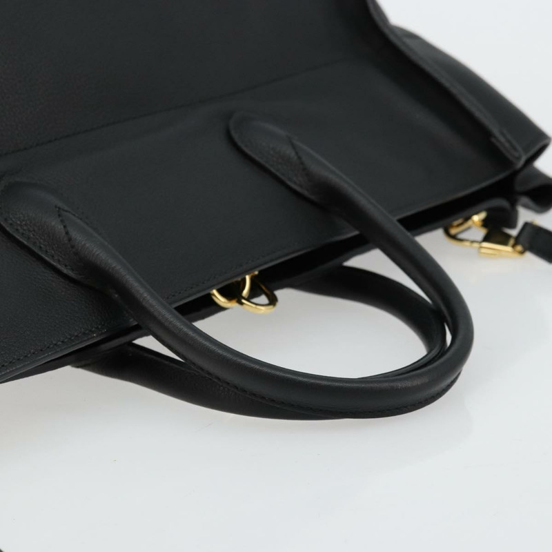 【日本直送】GUCCI 皮革雙肩包 黑色金色 674837 正品 mr2372V-6