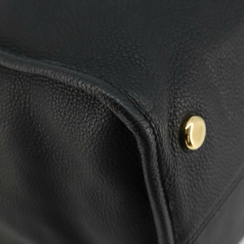 【日本直送】GUCCI 皮革雙肩包 黑色金色 674837 正品 mr2372V-12