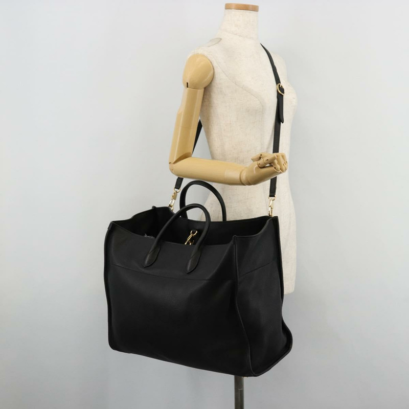【日本直送】GUCCI 皮革雙肩包 黑色金色 674837 正品 mr2372V-22