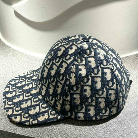 DIOR 滿版LOGO棒球帽 58號
