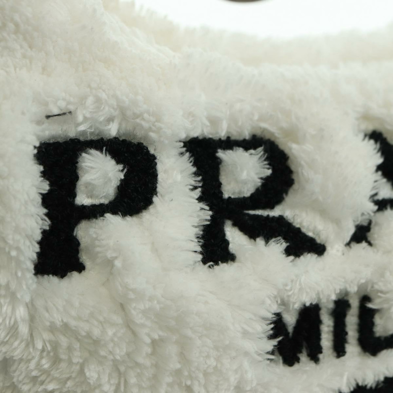 【日本直送】PRADA 白色銀色手提包 Auth 177111M-19