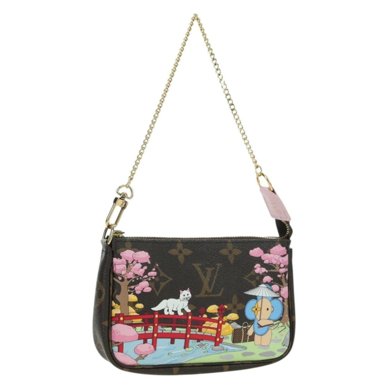 【日本直送】路易威登 Monogram Vivienne 迷你手拿包配件 M45905 LV 正品 177457M-0
