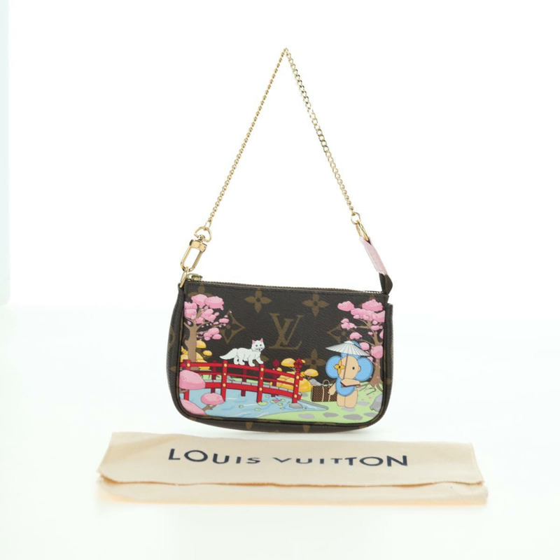 【日本直送】路易威登 Monogram Vivienne 迷你手拿包配件 M45905 LV 正品 177457M-11