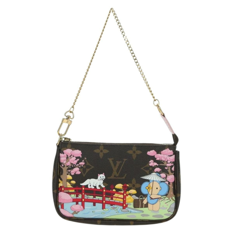 【日本直送】路易威登 Monogram Vivienne 迷你手拿包配件 M45905 LV 正品 177457M-12