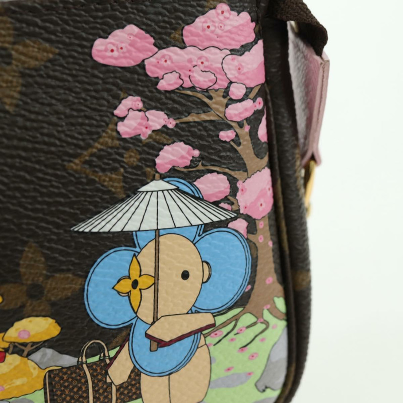 【日本直送】路易威登 Monogram Vivienne 迷你手拿包配件 M45905 LV 正品 177457M-19