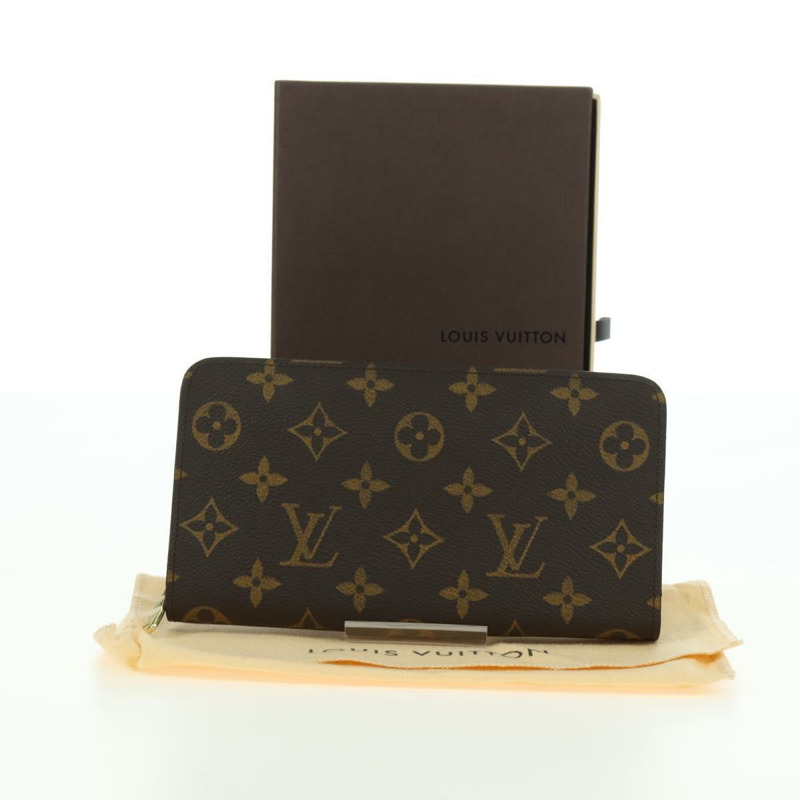 【日本直送】路易威登 Monogram Porte Monnaie 拉鍊長皮夾 M61727 LV 正品 am11507V-11