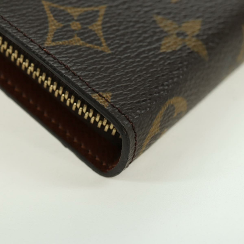 【日本直送】路易威登 Monogram Porte Monnaie 拉鍊長皮夾 M61727 LV 正品 am11507V-15