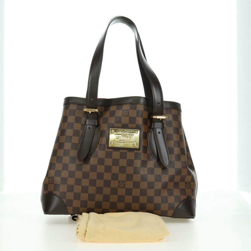 【日本直送】路易威登 Damier Ebene Hampstead 中型手提包 N51204 LV 正品 am11544V-11
