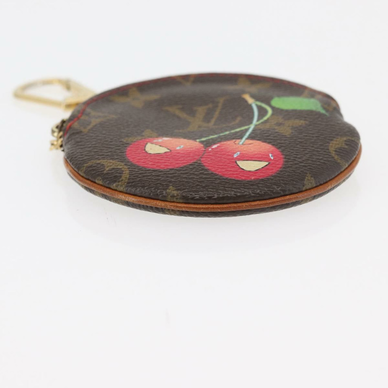 【日本直送】路易威登 Monogram Cherry Porte Monnaie Ron 零錢包 M95043 正品 177653V-6