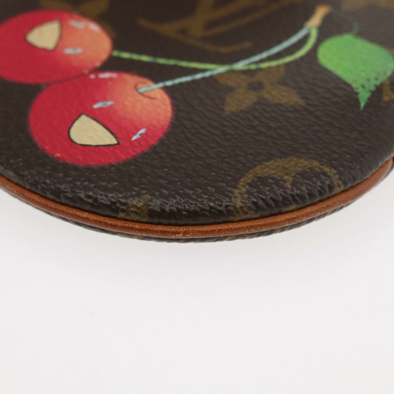 【日本直送】路易威登 Monogram Cherry Porte Monnaie Ron 零錢包 M95043 正品 177653V-13