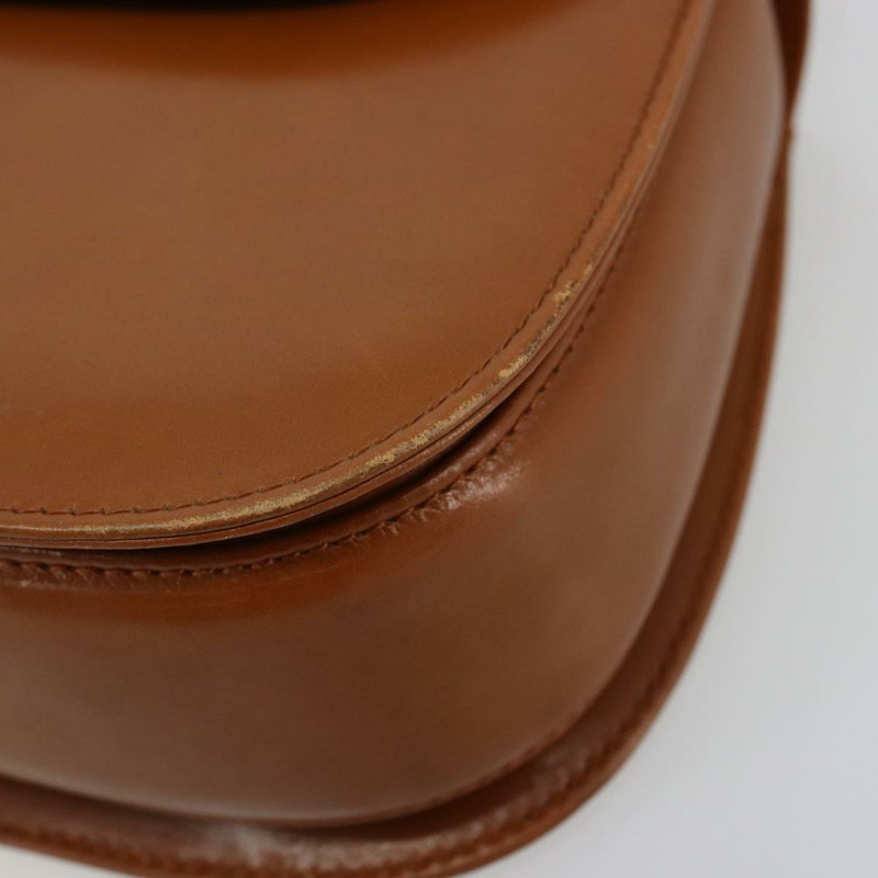 【日本直送】GUCCI 竹節手提包 皮革 棕色 金色 000 2046 0188 正品 177643A-11