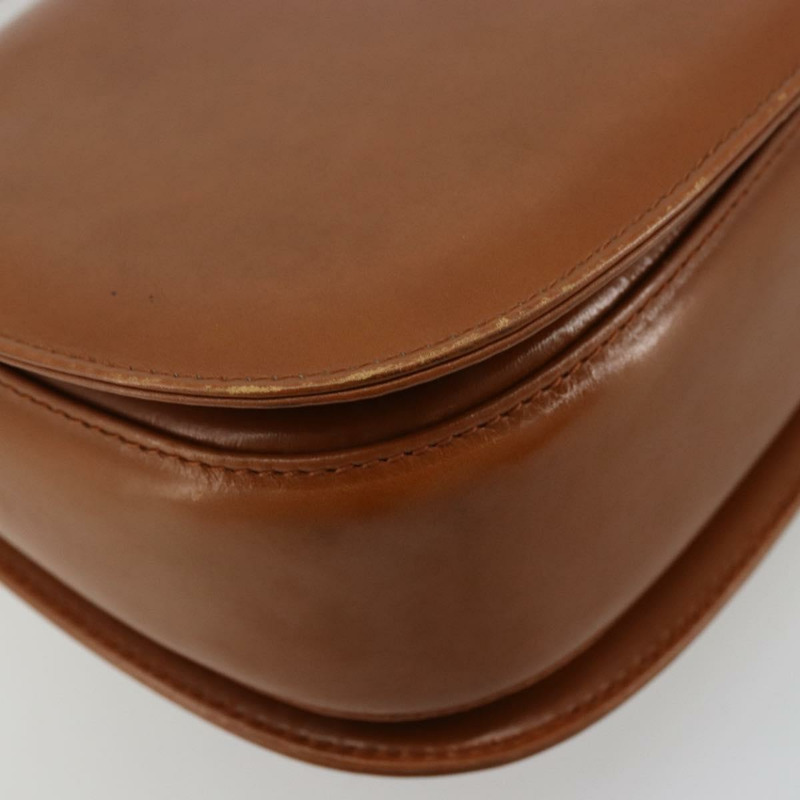 【日本直送】GUCCI 竹節手提包 皮革 棕色 金色 000 2046 0188 正品 177643A-14