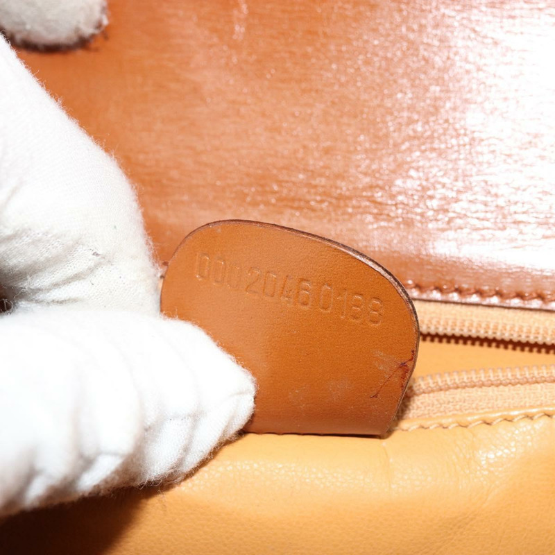 【日本直送】GUCCI 竹節手提包 皮革 棕色 金色 000 2046 0188 正品 177643A-24