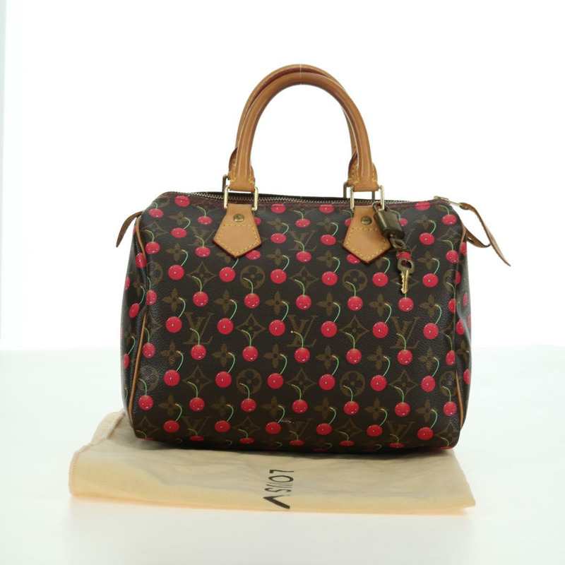 【日本直送】路易威登 Monogram Cherry Speedy 25 手提包 M95009 LV 正品 177652SAV-11