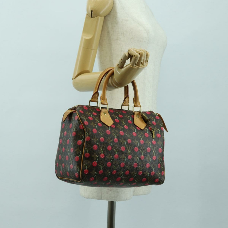 【日本直送】路易威登 Monogram Cherry Speedy 25 手提包 M95009 LV 正品 177652SAV-24