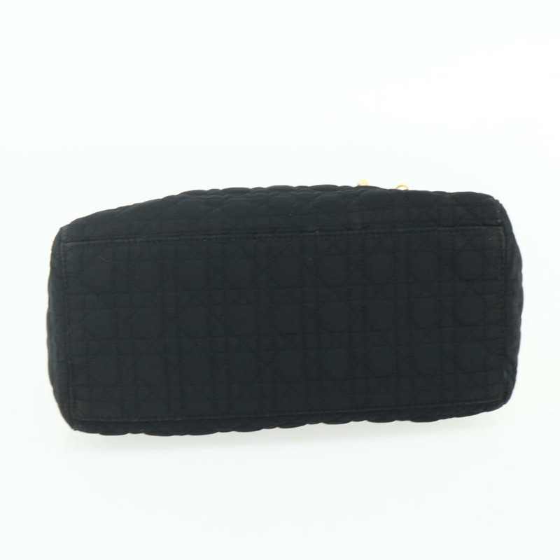 【日本直送】Christian Dior Canage 手提包 尼龍 黑色 金色 正品 178124A-8