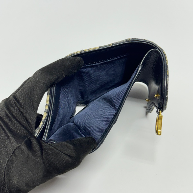 【極新🎁】 Dior Saddle 經典老花 馬鞍短夾 （專櫃24,000）-10