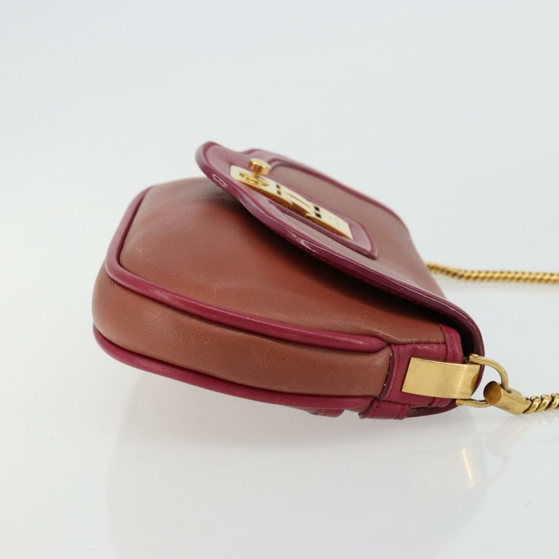 【日本直送】路易威登 Trapezi Art Deco Baguette 手袋，粉紅色皮革，LV 正品，貨號 177283V-2