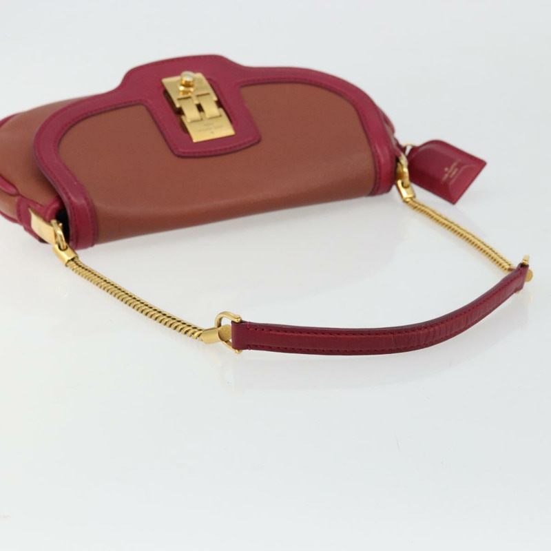 【日本直送】路易威登 Trapezi Art Deco Baguette 手袋，粉紅色皮革，LV 正品，貨號 177283V-6