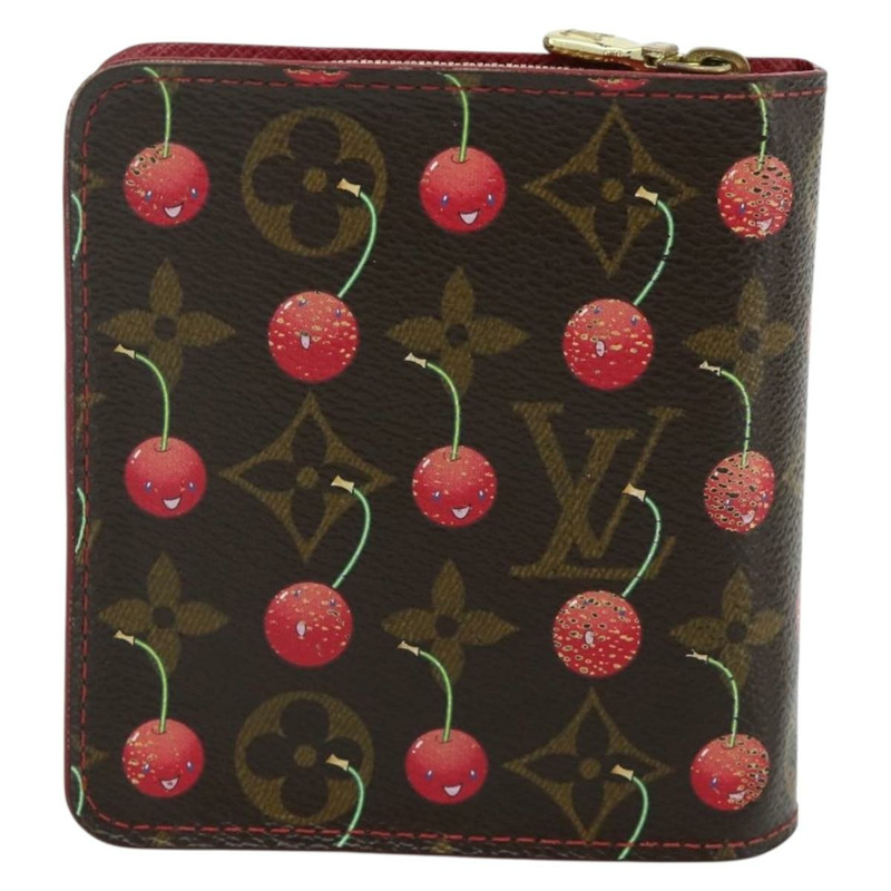 【日本直送】路易威登 Monogram Cherry 迷你拉鍊雙折皮夾 M95005 LV 正品 178602A-1