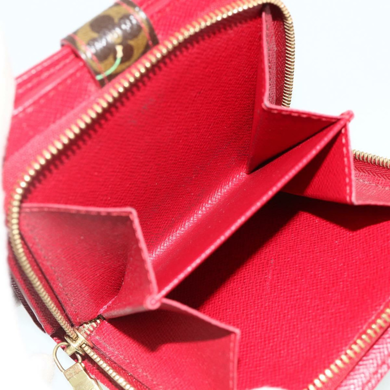 【日本直送】路易威登 Monogram Cherry 迷你拉鍊雙折皮夾 M95005 LV 正品 178602A-9