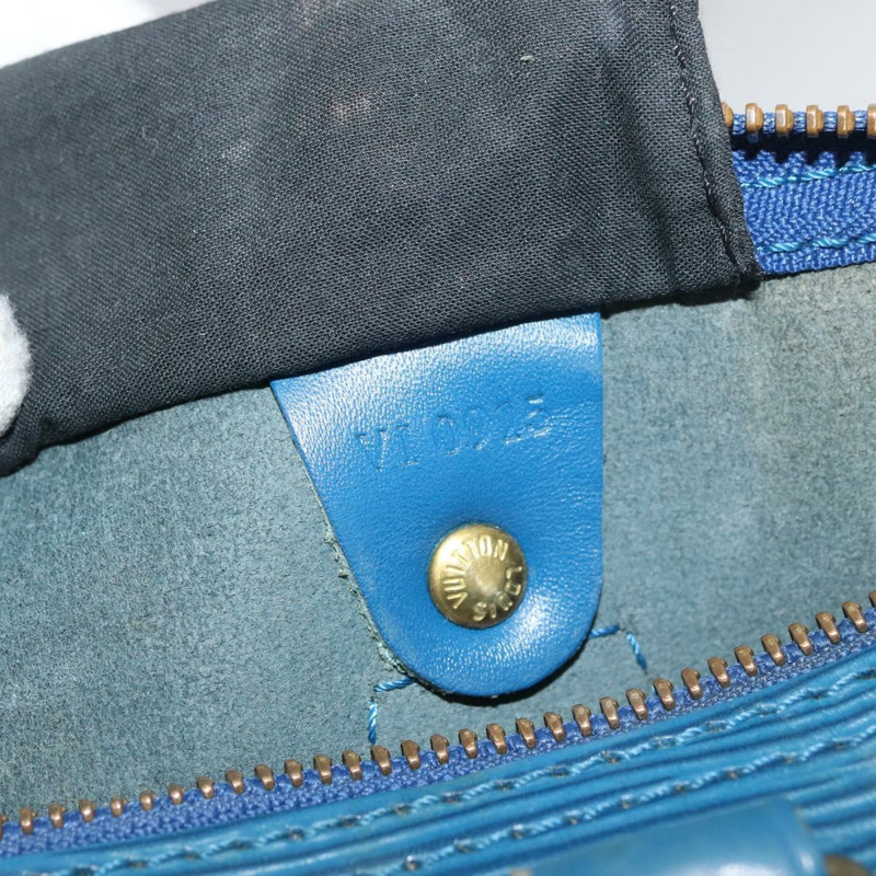 【日本直送】路易威登 Epi Speedy 30 手提包，托萊多藍，M43005，LV 正品，編號 177225A-11