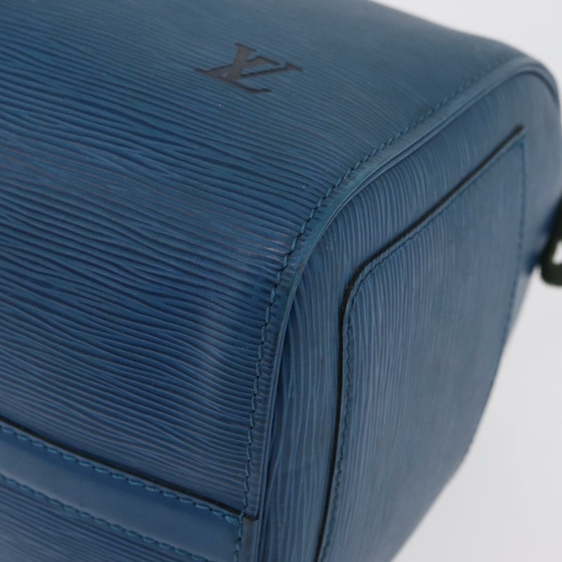 【日本直送】路易威登 Epi Speedy 30 手提包，托萊多藍，M43005，LV 正品，編號 177225A-15