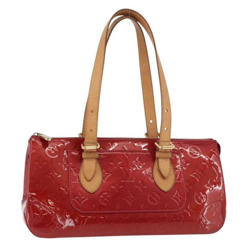 【日本直送】路易威登 Vernis Rosewood Avenue 手提包 Pomme D'amour M93507 正品 ka4215A-0
