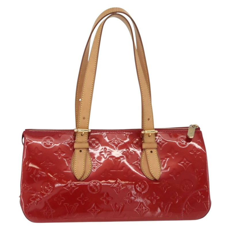 【日本直送】路易威登 Vernis Rosewood Avenue 手提包 Pomme D'amour M93507 正品 ka4215A-1