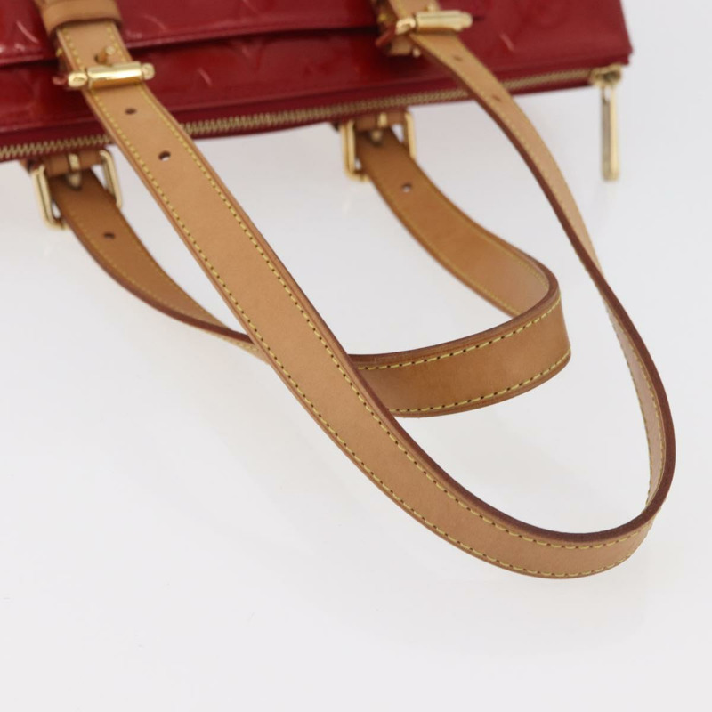 【日本直送】路易威登 Vernis Rosewood Avenue 手提包 Pomme D'amour M93507 正品 ka4215A-6