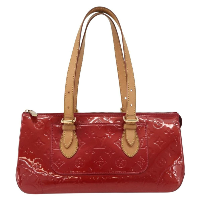 【日本直送】路易威登 Vernis Rosewood Avenue 手提包 Pomme D'amour M93507 正品 ka4215A-12