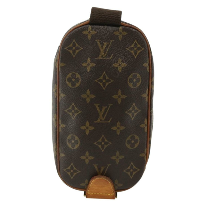 【日本直送】路易威登 Monogram Pochette Gange 肩背包 M51870 LV Auth ka4198A-1