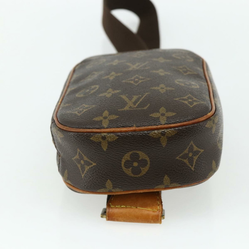 【日本直送】路易威登 Monogram Pochette Gange 肩背包 M51870 LV Auth ka4198A-4