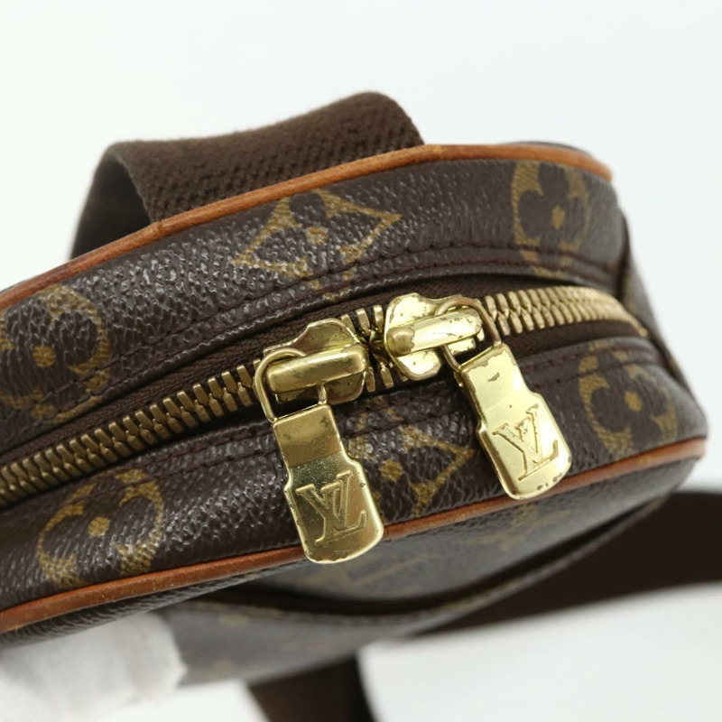 【日本直送】路易威登 Monogram Pochette Gange 肩背包 M51870 LV Auth ka4198A-9