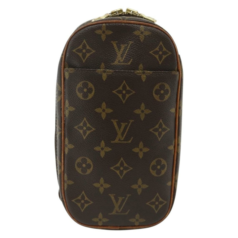 【日本直送】路易威登 Monogram Pochette Gange 肩背包 M51870 LV Auth ka4198A-12