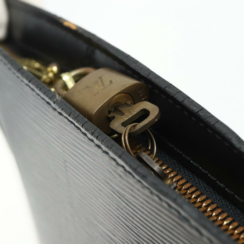 【日本直送】路易威登 Epi Lussac 黑色單肩背包 M52282 LV 正品 178226A-17