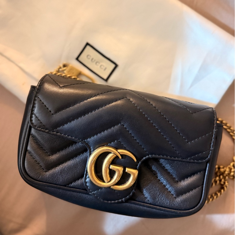 Gucci Mormont Supermini 馬夢 斜背包-6