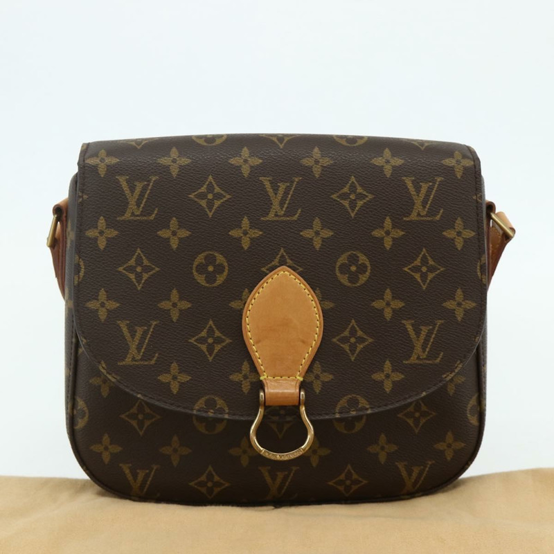 【日本直送】路易威登 Monogram Saint Cloud GM 肩背包 M51242 LV Auth 178677A-11