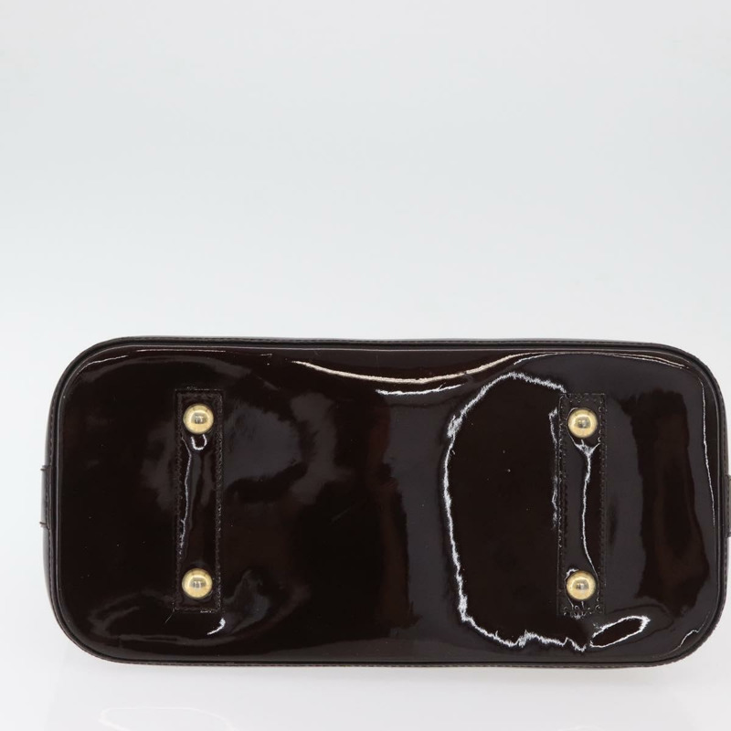 【日本直送】路易威登 Monogram Vernis Alma MM 手提包 Amarante M90024 LV Auth 178490A-4
