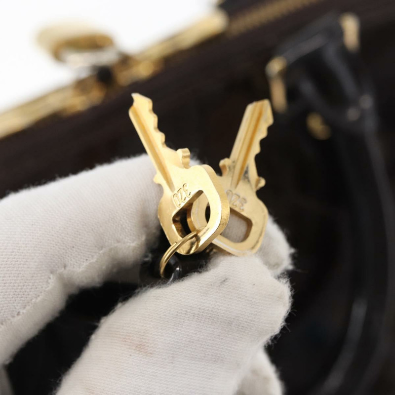【日本直送】路易威登 Monogram Vernis Alma MM 手提包 Amarante M90024 LV Auth 178490A-9