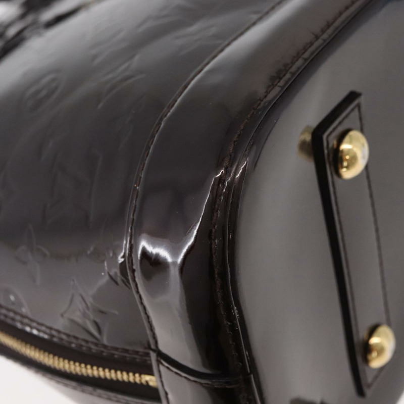 【日本直送】路易威登 Monogram Vernis Alma MM 手提包 Amarante M90024 LV Auth 178490A-14