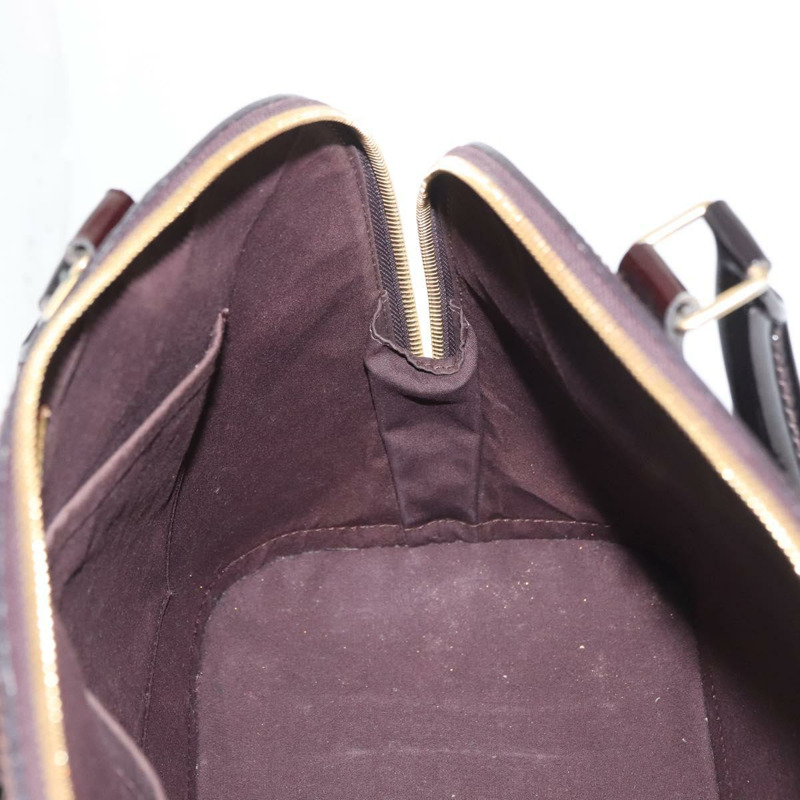 【日本直送】路易威登 Monogram Vernis Alma MM 手提包 Amarante M90024 LV Auth 178490A-18
