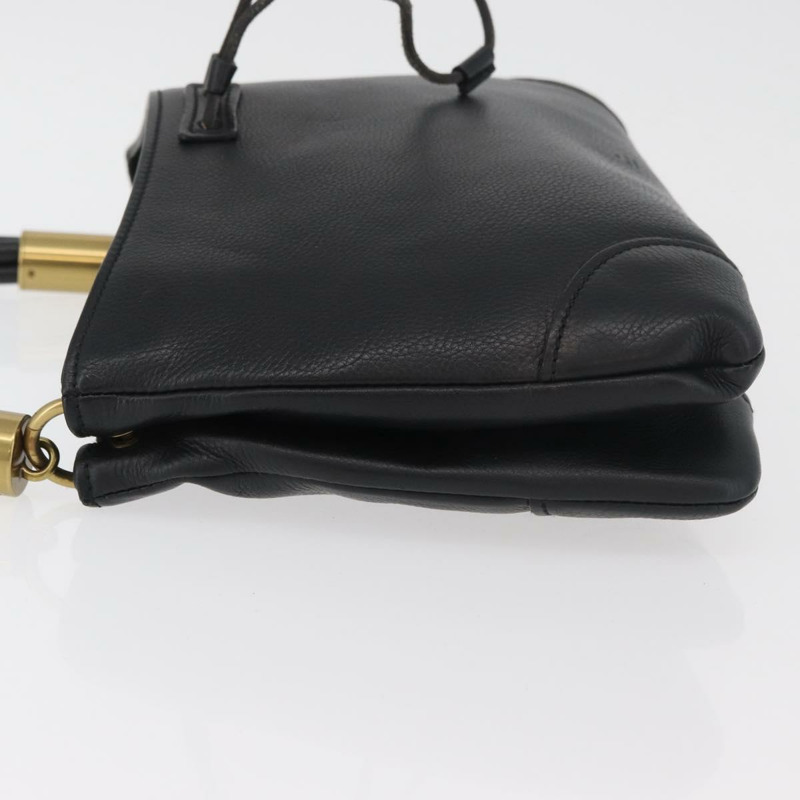 【日本直送】GUCCI 黑色金色皮革單肩包 108964 正品 178939V-4