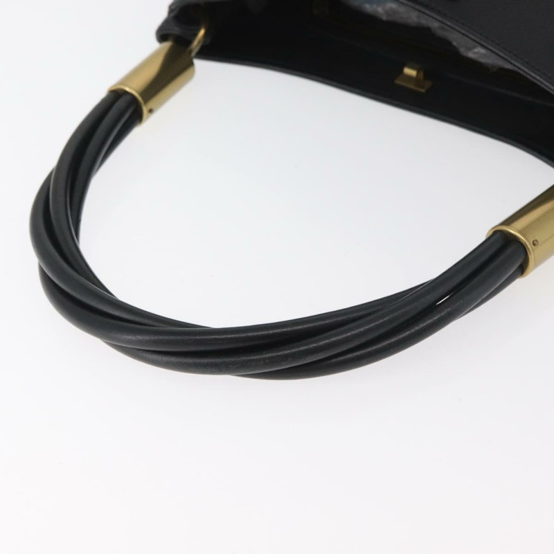 【日本直送】GUCCI 黑色金色皮革單肩包 108964 正品 178939V-6