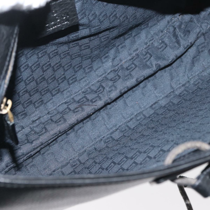 【日本直送】GUCCI 黑色金色皮革單肩包 108964 正品 178939V-15