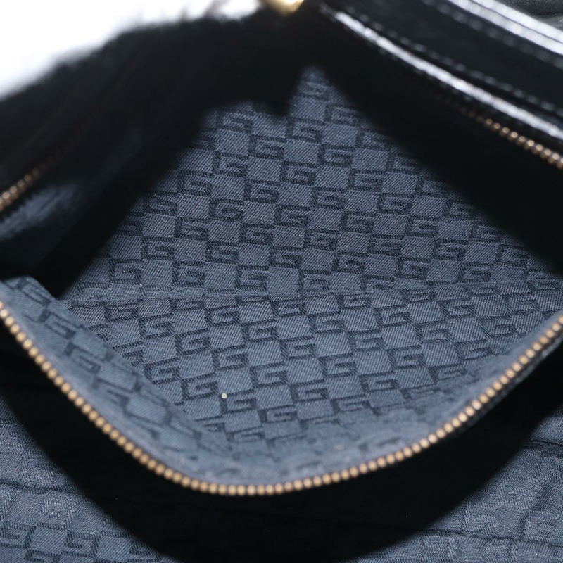 【日本直送】GUCCI 黑色金色皮革單肩包 108964 正品 178939V-19